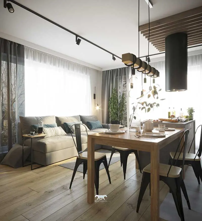 Bluetarpan projekt mieszkania