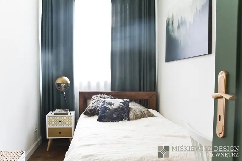 Sypialnia | proj. Miśkiewicz Design