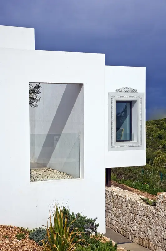 Tapeta na elewacji budynku 