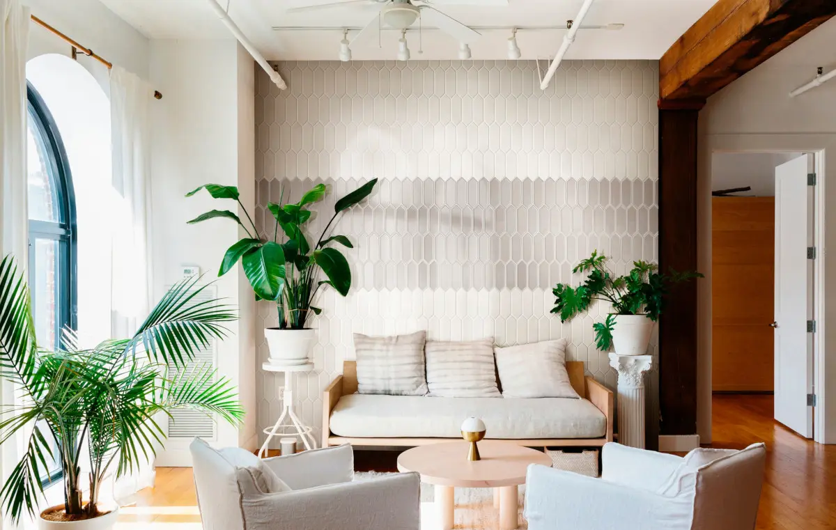 Płytki w kształcie wydłużonego heksagona od marki Heralgi