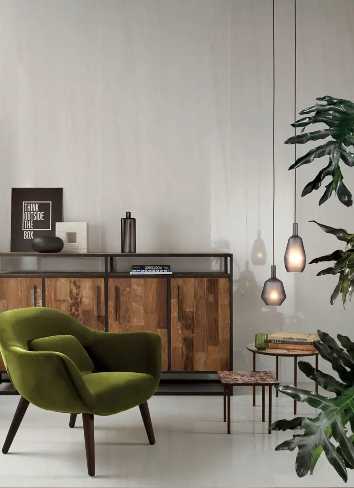 Płytki widoczne na ścianach i podłodach od Lea Ceramiche są dostępne w naszych showroomach