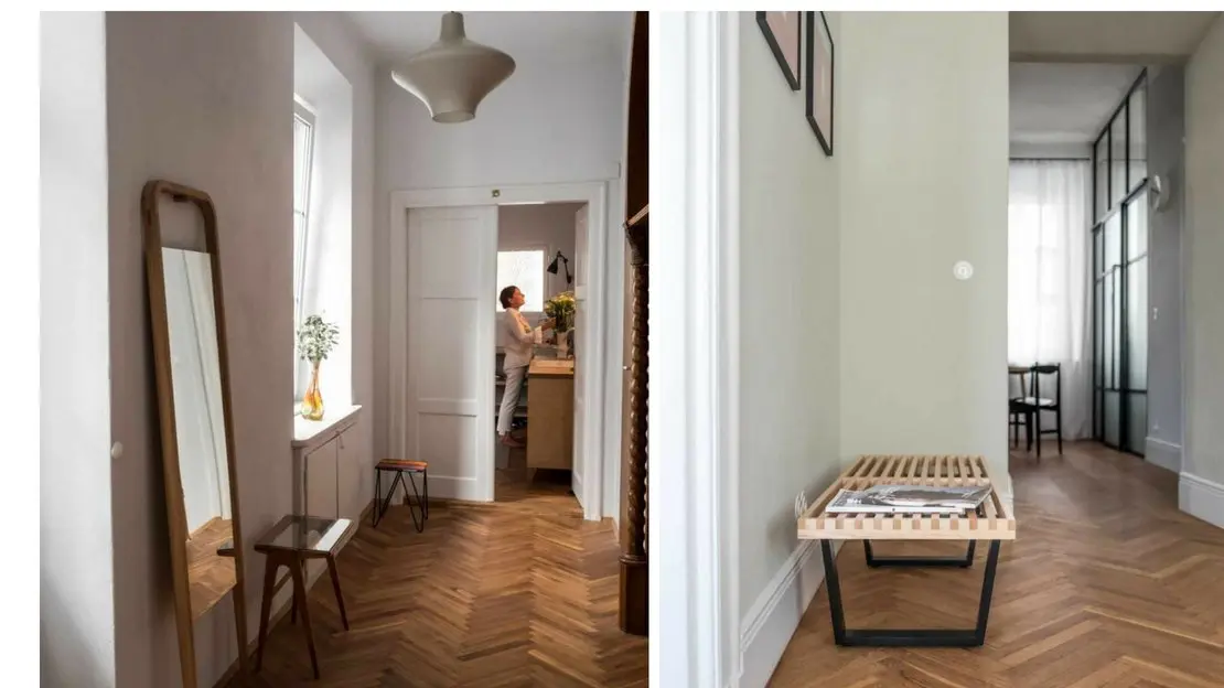 Rewelacyjna metamorfoza warszawskiego mieszkania z 1929 roku