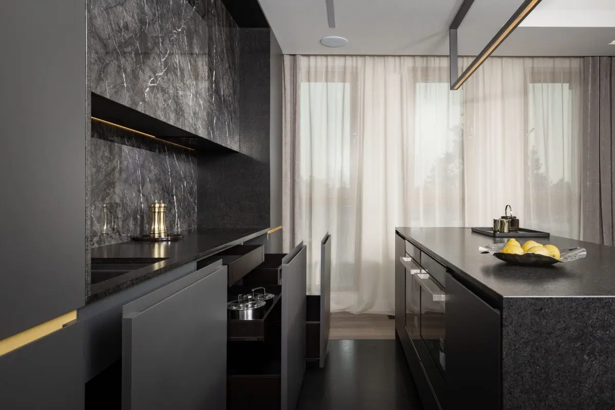 Kuchnia | proj. On Off Architekci, zdj. Rafał Poławski