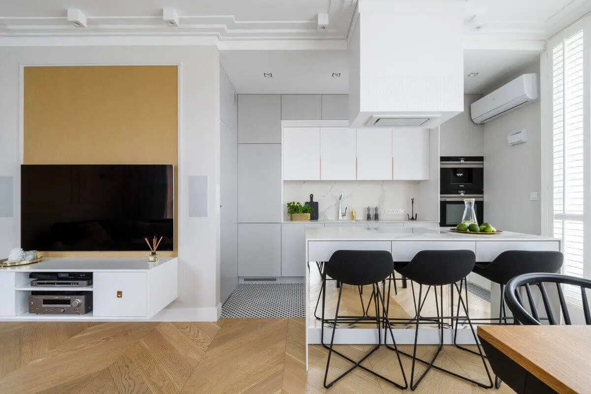 Otwarta kuchnia | proj. 3 Deko