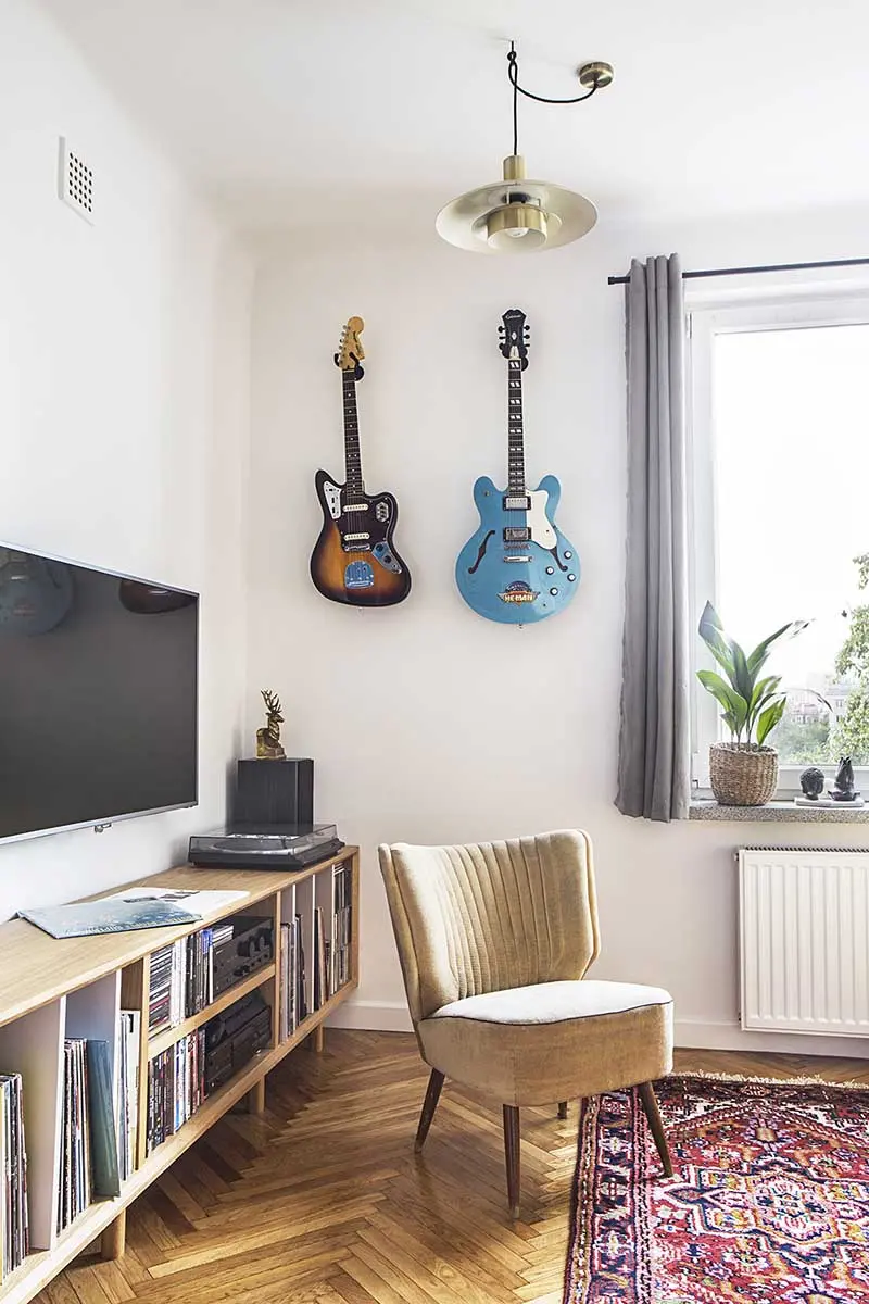 Małe 18 metrowe mieszkanie z charakterem | Projekt pracowni Schudy Studio