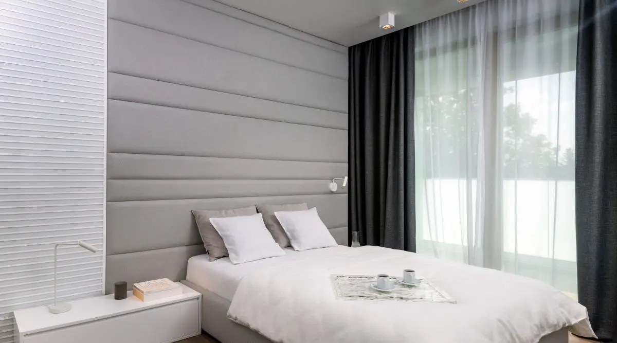 Sypialnia | proj. On Off Architekci, zdj. Rafał Poławski