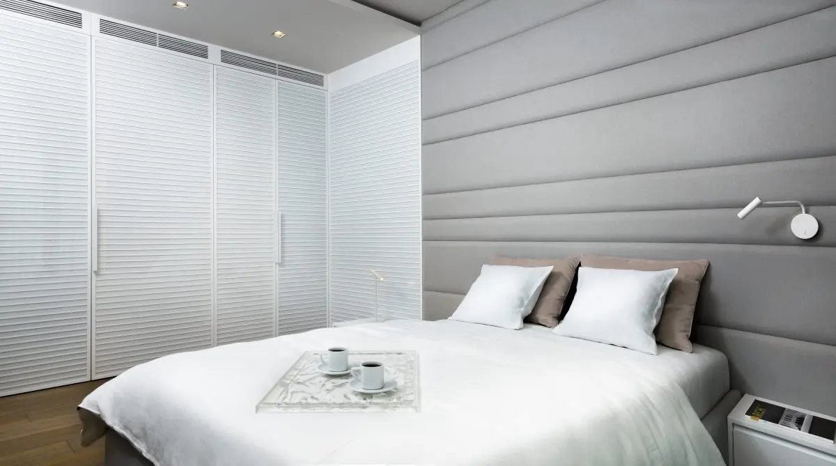 Sypialnia | proj. On Off Architekci, zdj. Rafał Poławski