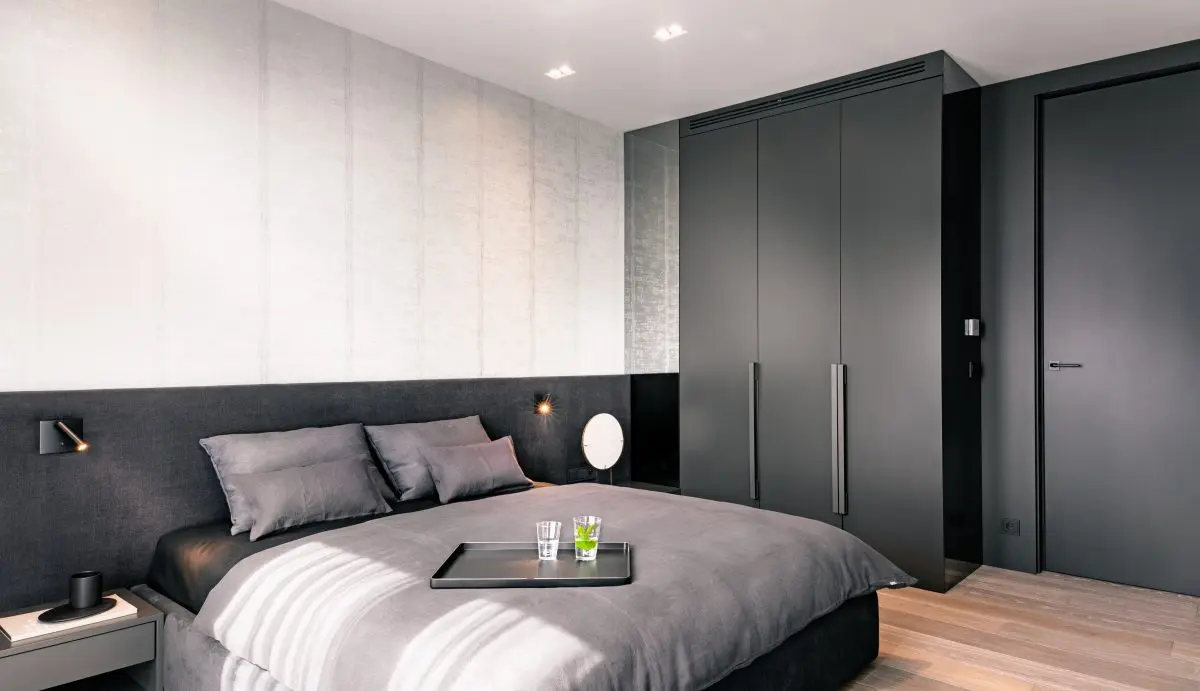 Sypialnia | proj. On Off Architekci, zdj. Rafał Poławski