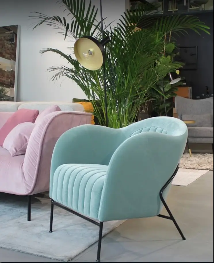 Fotel Neo Mint Sits kolekcja MINI dostępny w naszych salonach w różnych kolorach tapicerki