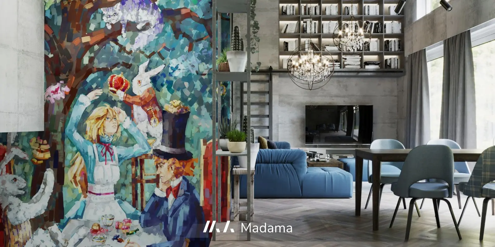 Dom z Alicją w krainie czarów | Projekt biuro architektoniczne Madama