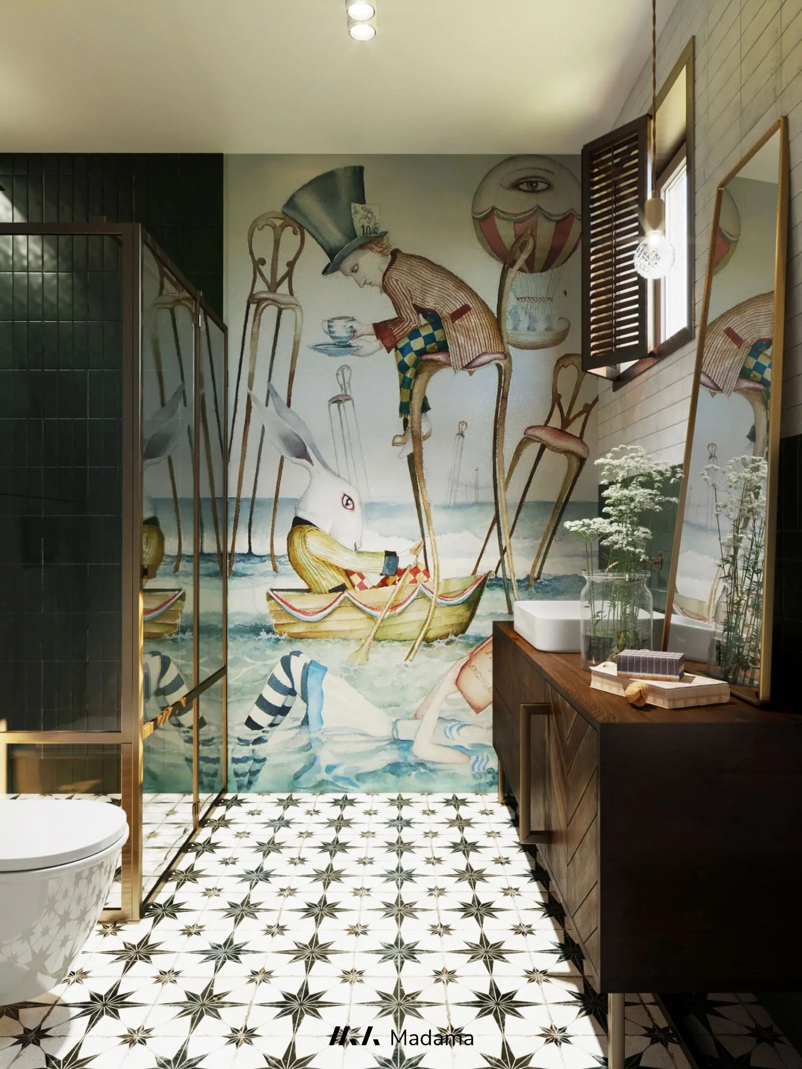 Dom z Alicją w krainie czarów | Projekt biuro architektoniczne Madama