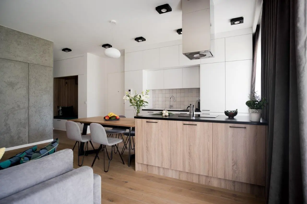 Apartament na Bielanach w Warszawie | proj. Jacek Tryc