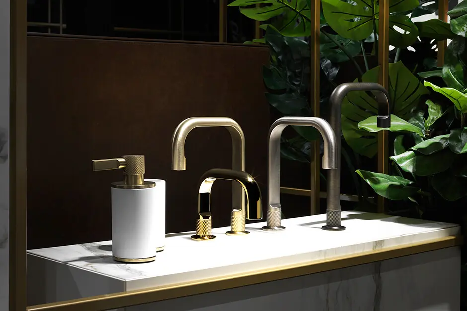 Kolekcja Inciso marki Gessi jest dostępna w showroomach z Grupy Internity Home