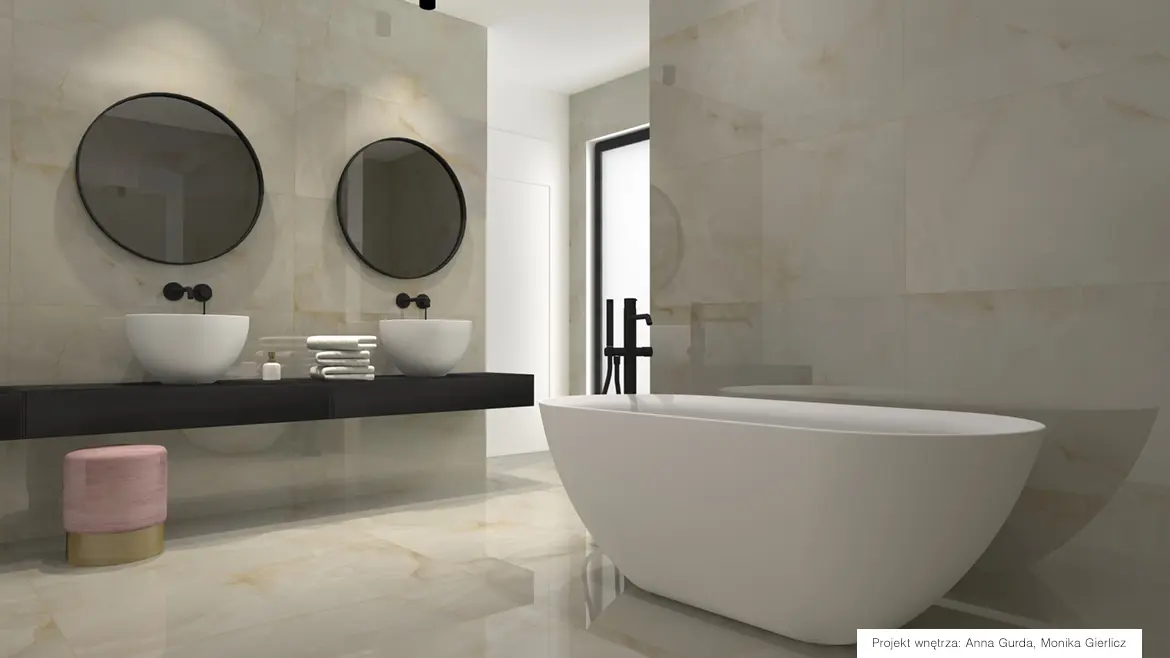 Płytki Ricordena kolekcja Alabastrino Crema