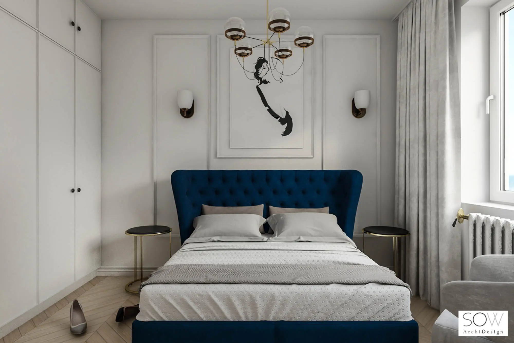 Z nutą Art Deco | Projekt Sow Archi Design