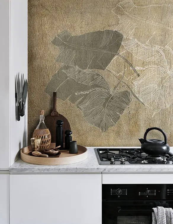 Tapeta Biophilia z nowej kolekcji Wet System od Wall & Deco