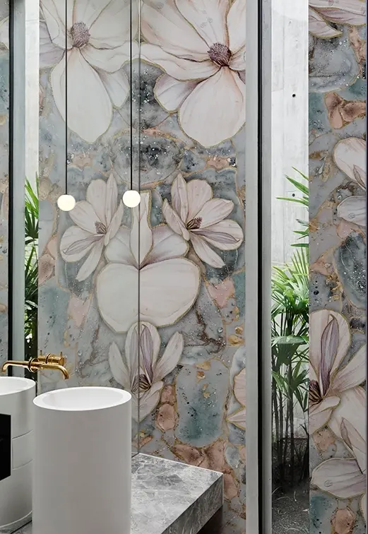 Tapeta Brillante z nowej kolekcji Wet System od Wall & Deco