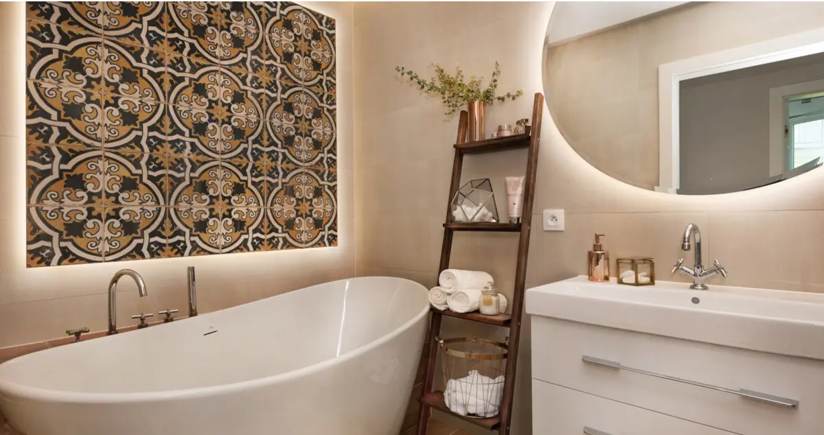 Stwórz wyjątkowy klimat w łazience za pomocą podświetlanego lustra