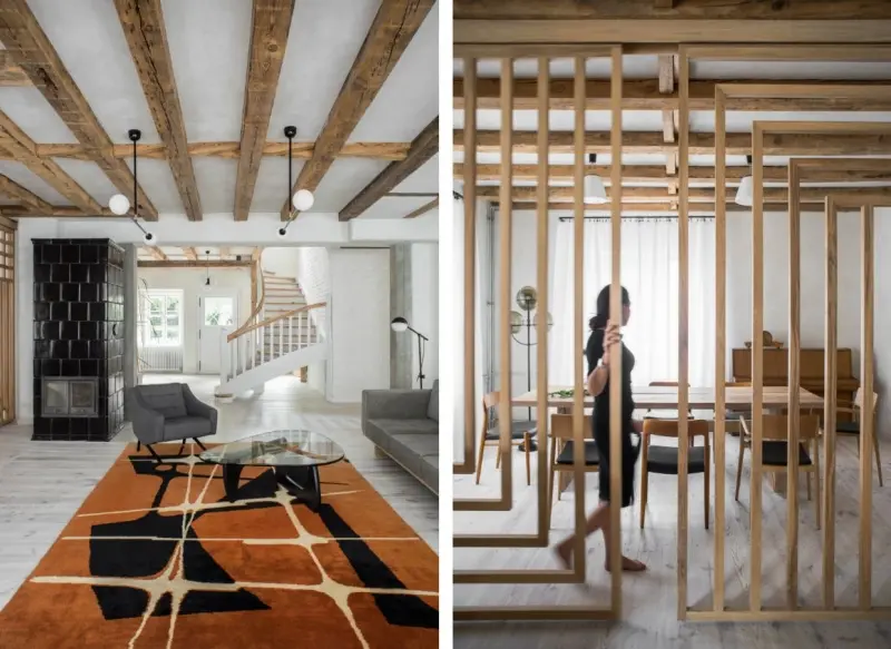 Przebudowa wnętrz przedwojennego domu w Szczecinie. Proj. Loft Kolasiński
Fot. Joel Hauck