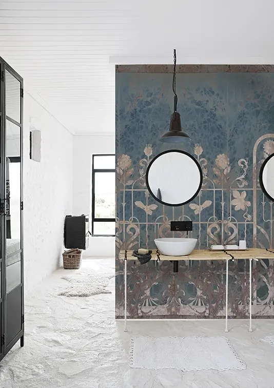 Tapeta Sanflower Gate z nowej kolekcji Wet System od Wall & Deco