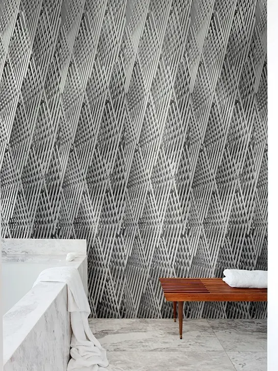 Tapeta Wishlist z nowej kolekcji Wet System od Wall & Deco