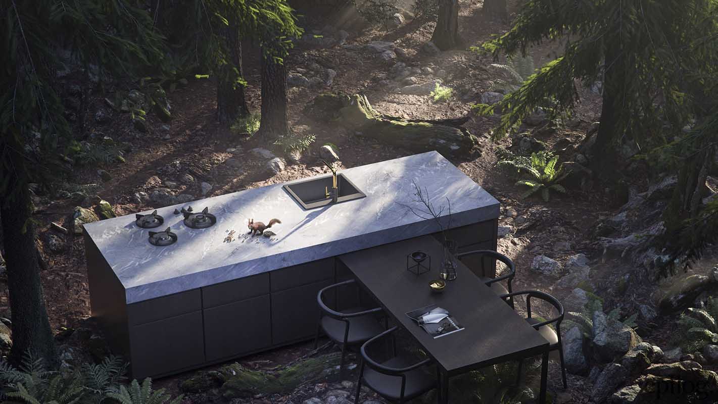 Leśny – zielony / brązowy