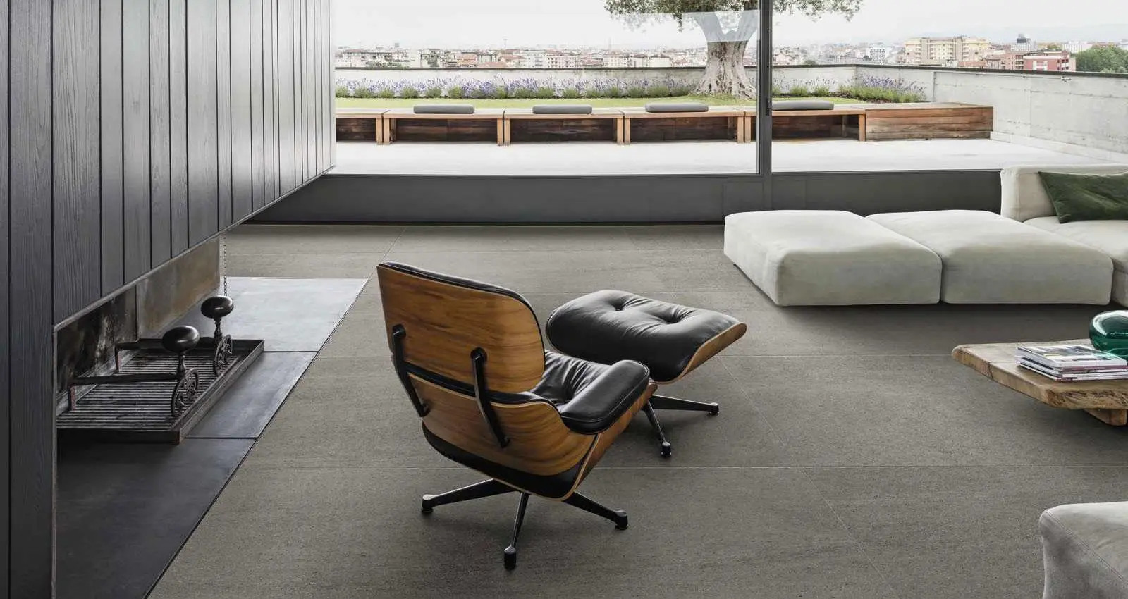 Płytki Marazzi kolekcja Mystone Basalto