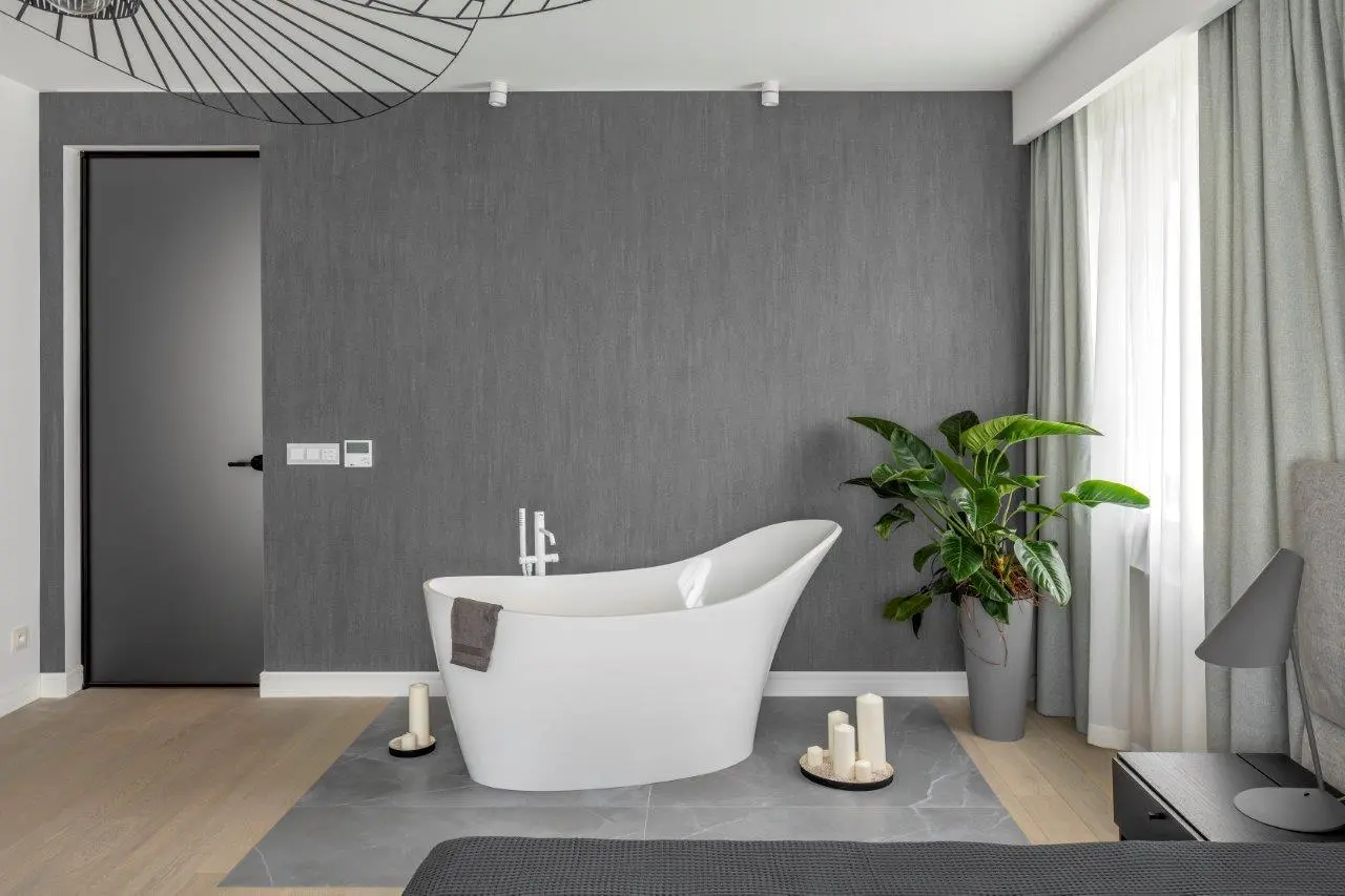 Apartament na Szczęśliwicach projekt Jacek Tryc