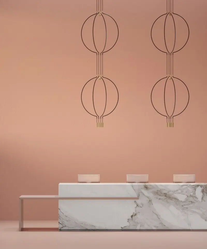 Lampa wisząca Liaison; projekt: Sara Moroni