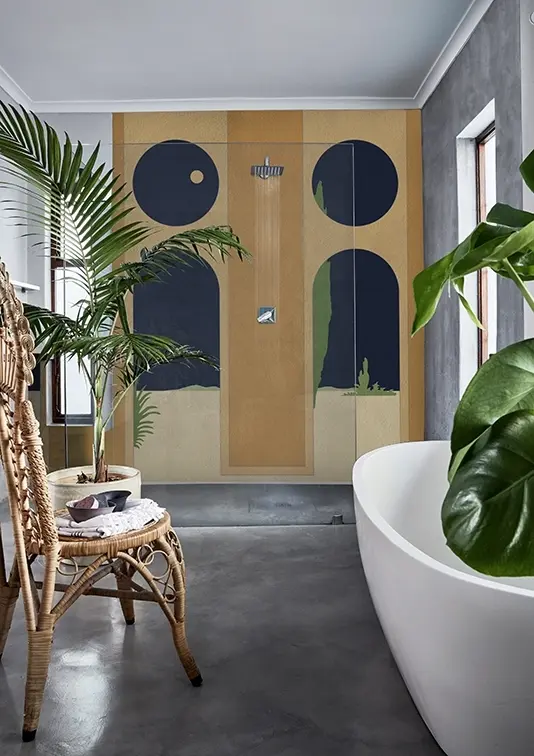 Plecione meble doskonale sprawdzą się w aranżacjach nawiązujących do natury (źródło: Wall & Deco)