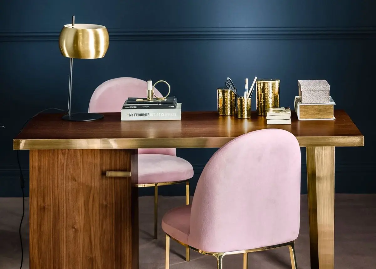 Home office w stylu art deco