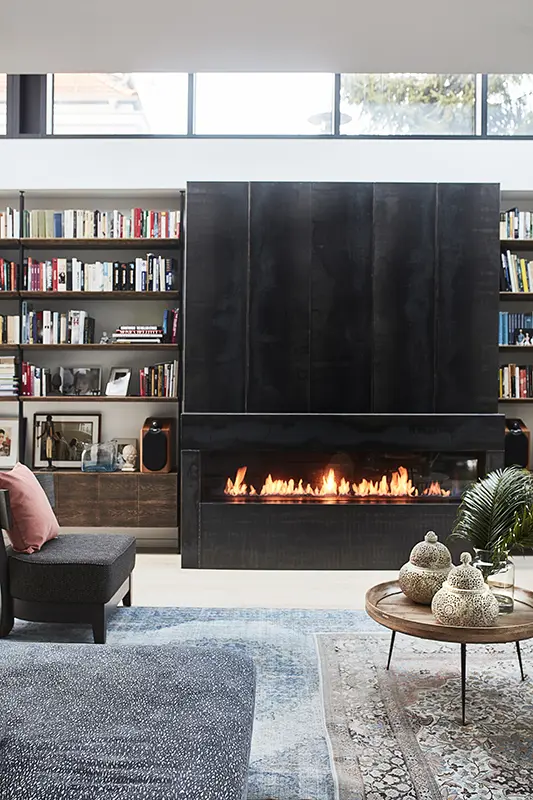 Projekt wnętrza willi Joanna Kulczyńska Architekt /Foto.: Budzik Studio