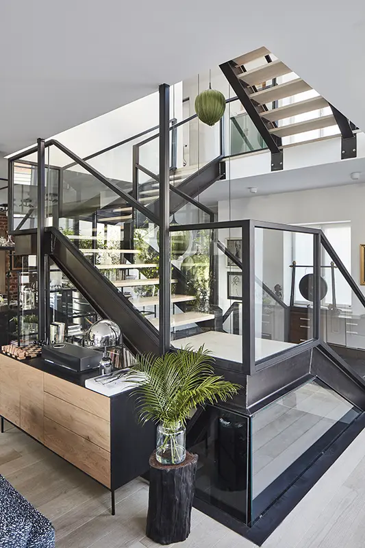 Projekt wnętrza willi Joanna Kulczyńska Architekt /Foto.: Budzik Studio