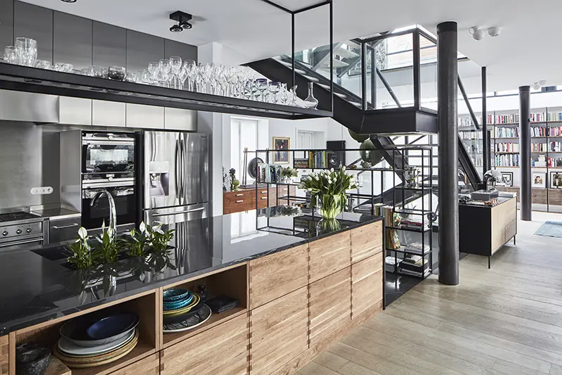 Projekt wnętrza willi Joanna Kulczyńska Architekt /Foto.: Budzik Studio