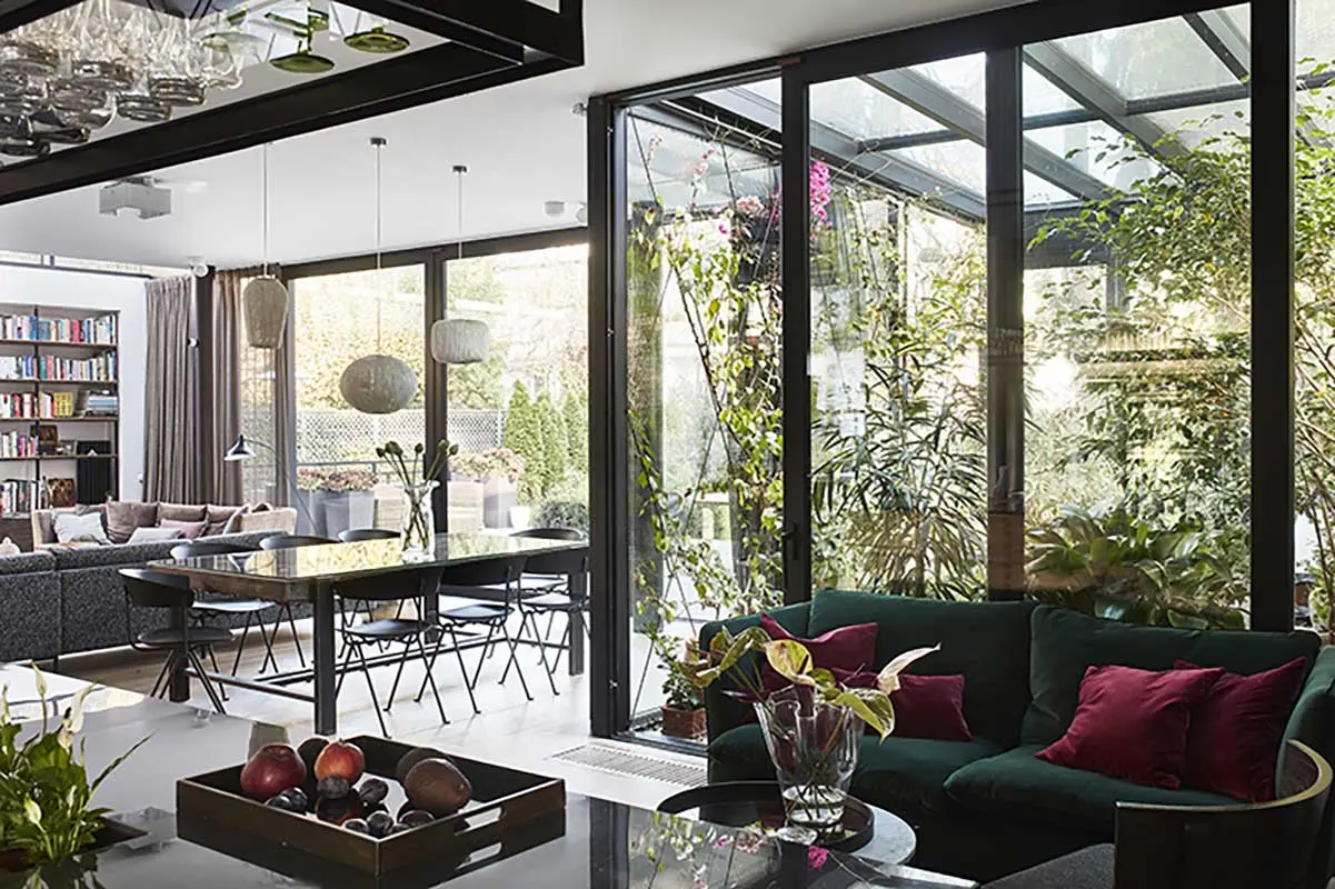 Projekt wnętrza willi Joanna Kulczyńska Architekt /Foto.: Budzik Studio