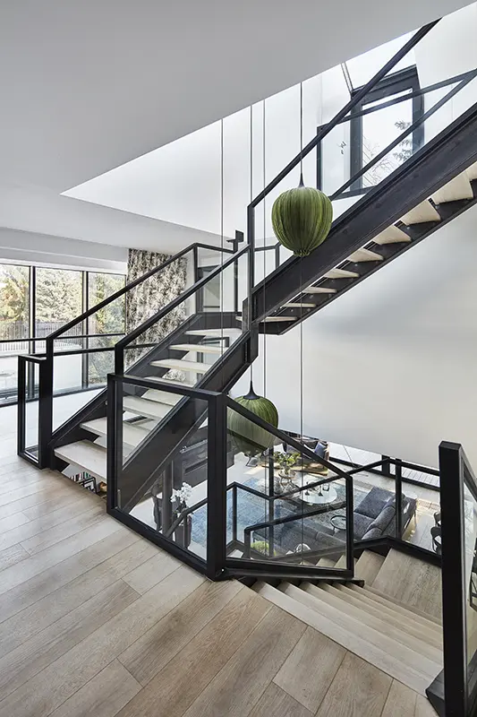 Projekt wnętrza willi Joanna Kulczyńska Architekt /Foto.: Budzik Studio