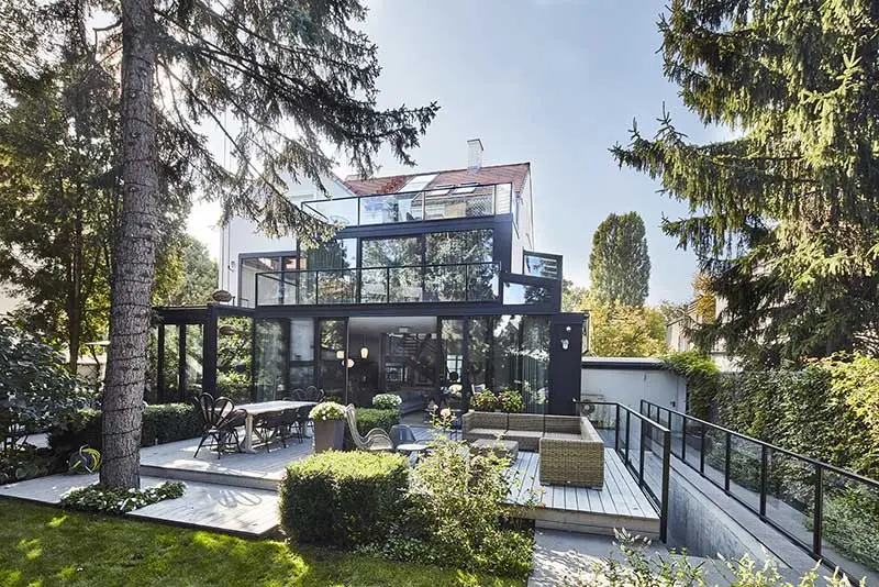 Projekt wnętrza willi Joanna Kulczyńska Architekt /Foto.: Budzik Studio