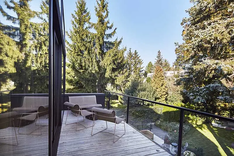 Projekt wnętrza willi Joanna Kulczyńska Architekt /Foto.: Budzik Studio