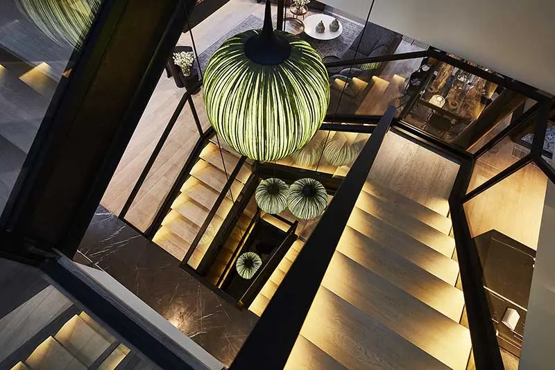 Projekt wnętrza willi Joanna Kulczyńska Architekt /Foto.: Budzik Studio