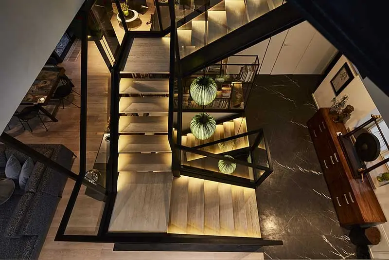 Projekt wnętrza willi Joanna Kulczyńska Architekt /Foto.: Budzik Studio