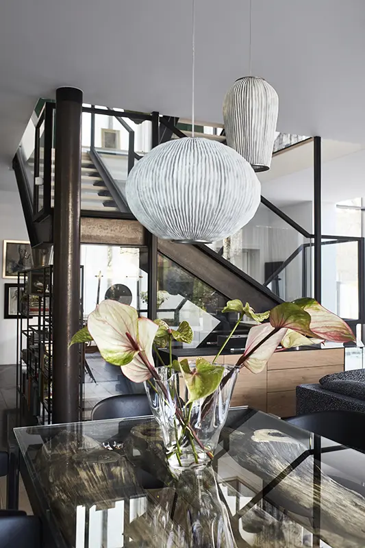 Projekt wnętrza willi Joanna Kulczyńska Architekt /Foto.: Budzik Studio