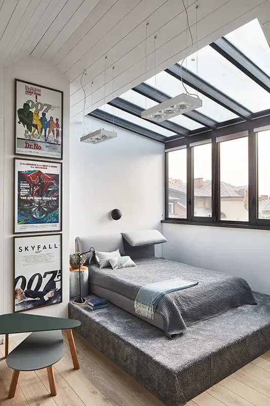 Projekt wnętrza willi Joanna Kulczyńska Architekt /Foto.: Budzik Studio