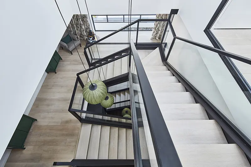 Projekt wnętrza willi Joanna Kulczyńska Architekt /Foto.: Budzik Studio