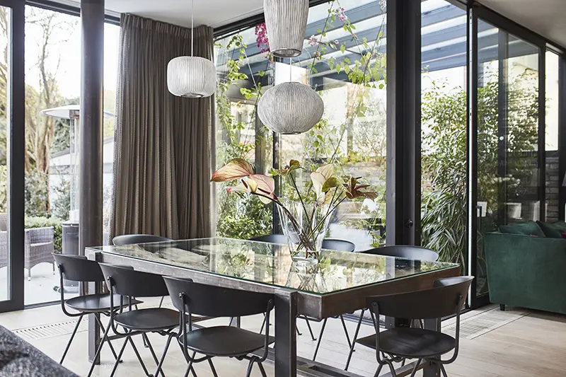 Projekt wnętrza willi Joanna Kulczyńska Architekt /Foto.: Budzik Studio