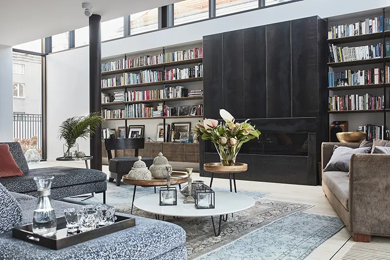 Projekt wnętrza willi Joanna Kulczyńska Architekt /Foto.: Budzik Studio