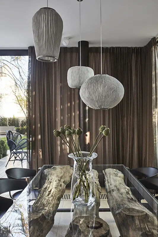 Projekt wnętrza willi Joanna Kulczyńska Architekt /Foto.: Budzik Studio