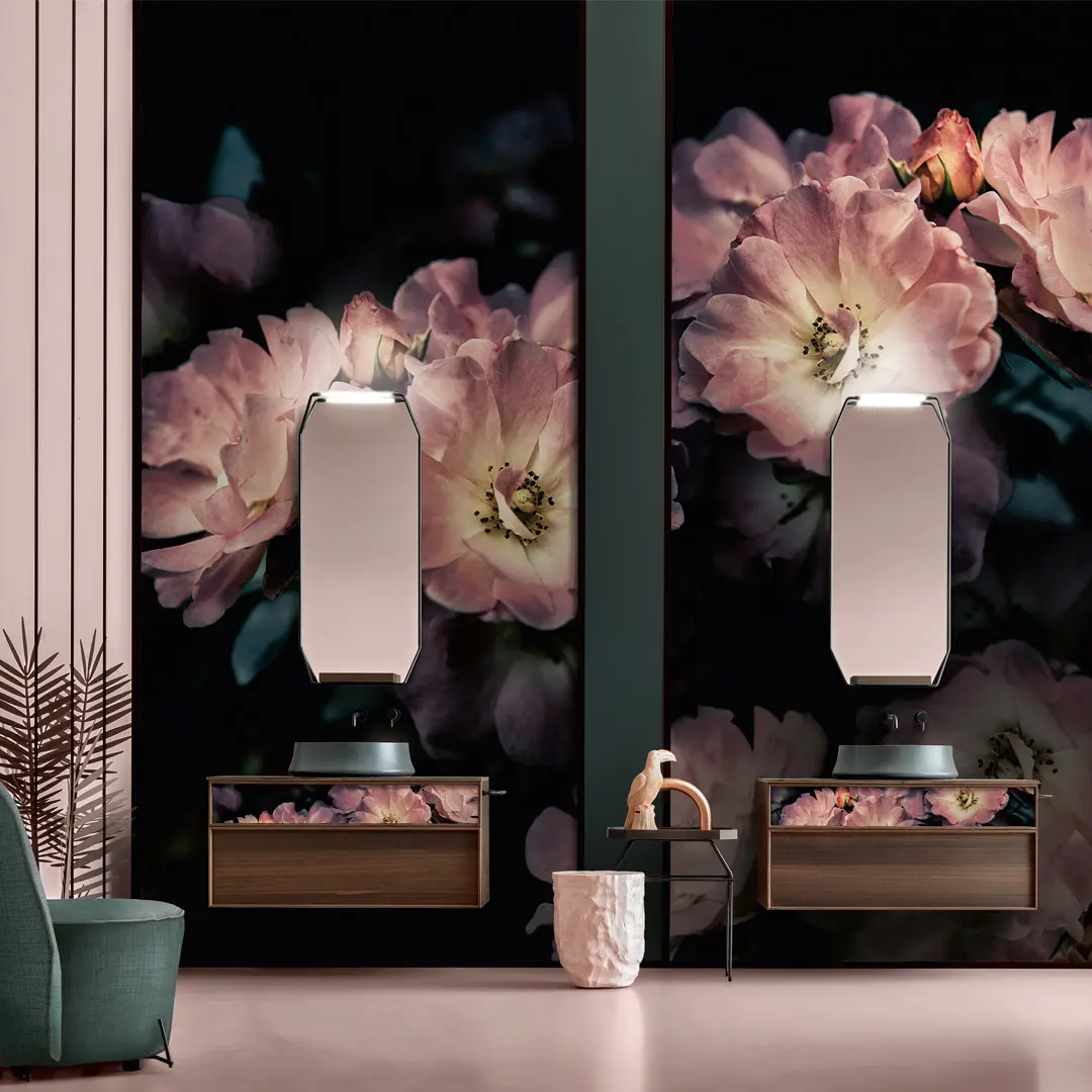 Tapety Inkiostro Bianco są dostępne w showroomach z Grupy Internity Home