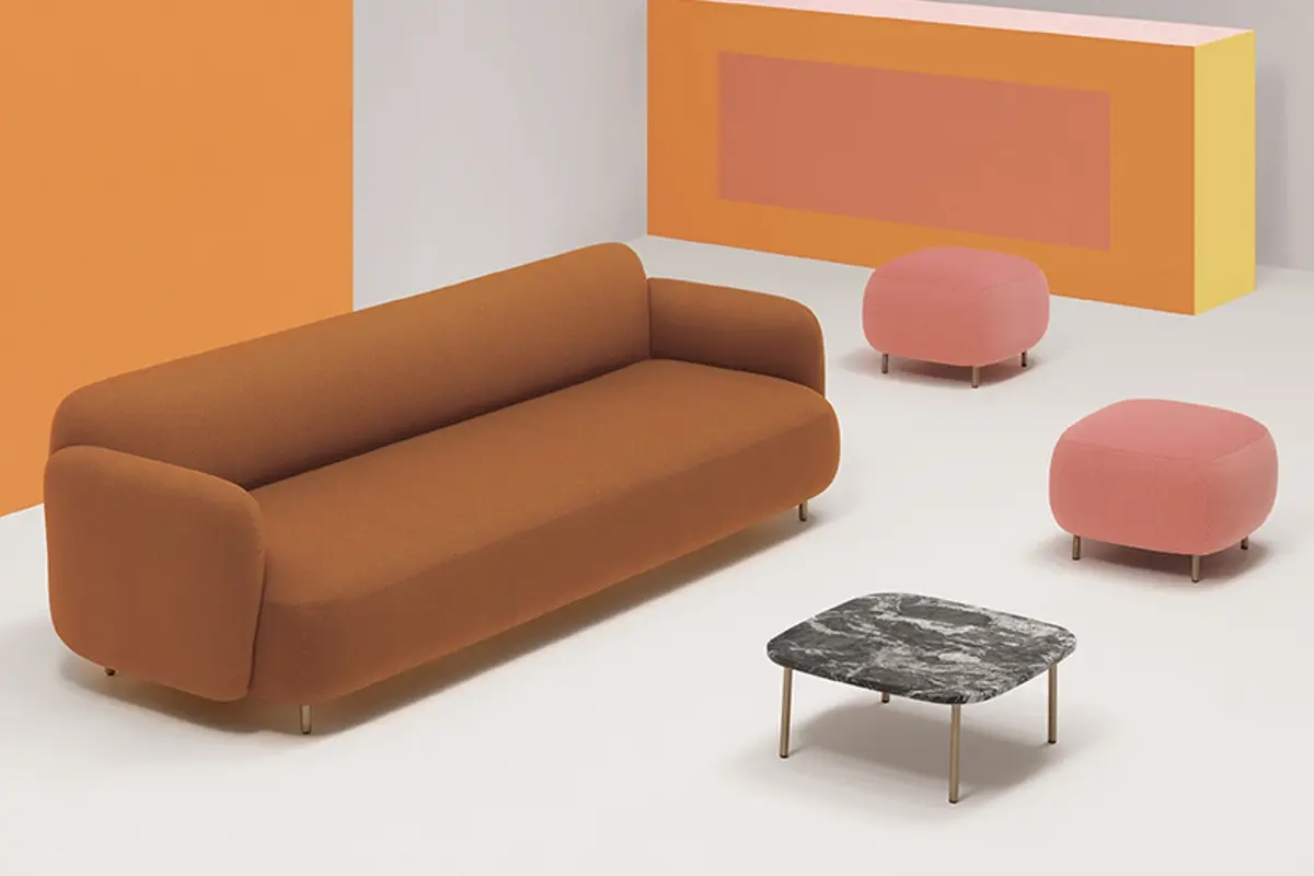 Meble z kolekcji BUDDY marki Pedrali