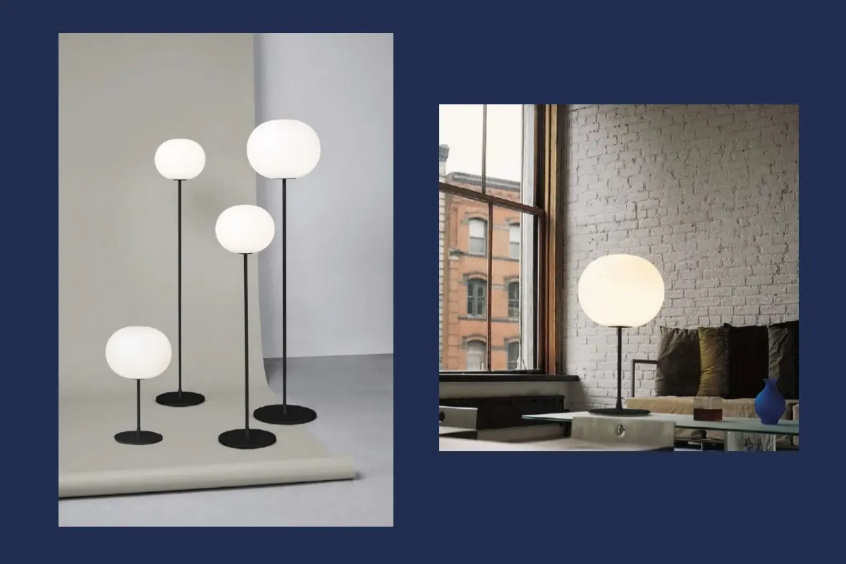 Glo-Ball w wersji z czarną podstawą.