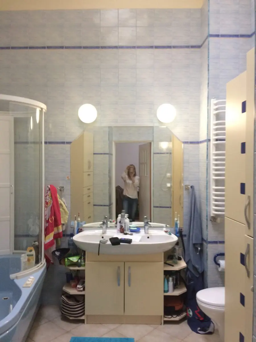 Łazienka przed metamorfozą